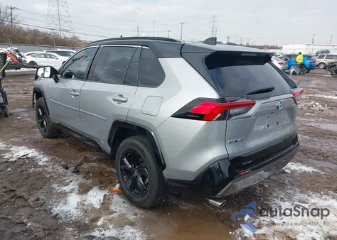 2021 Toyota Rav4 Hybrid Xse from USA, damaged, VIN 2T3E6RFV7MW028178